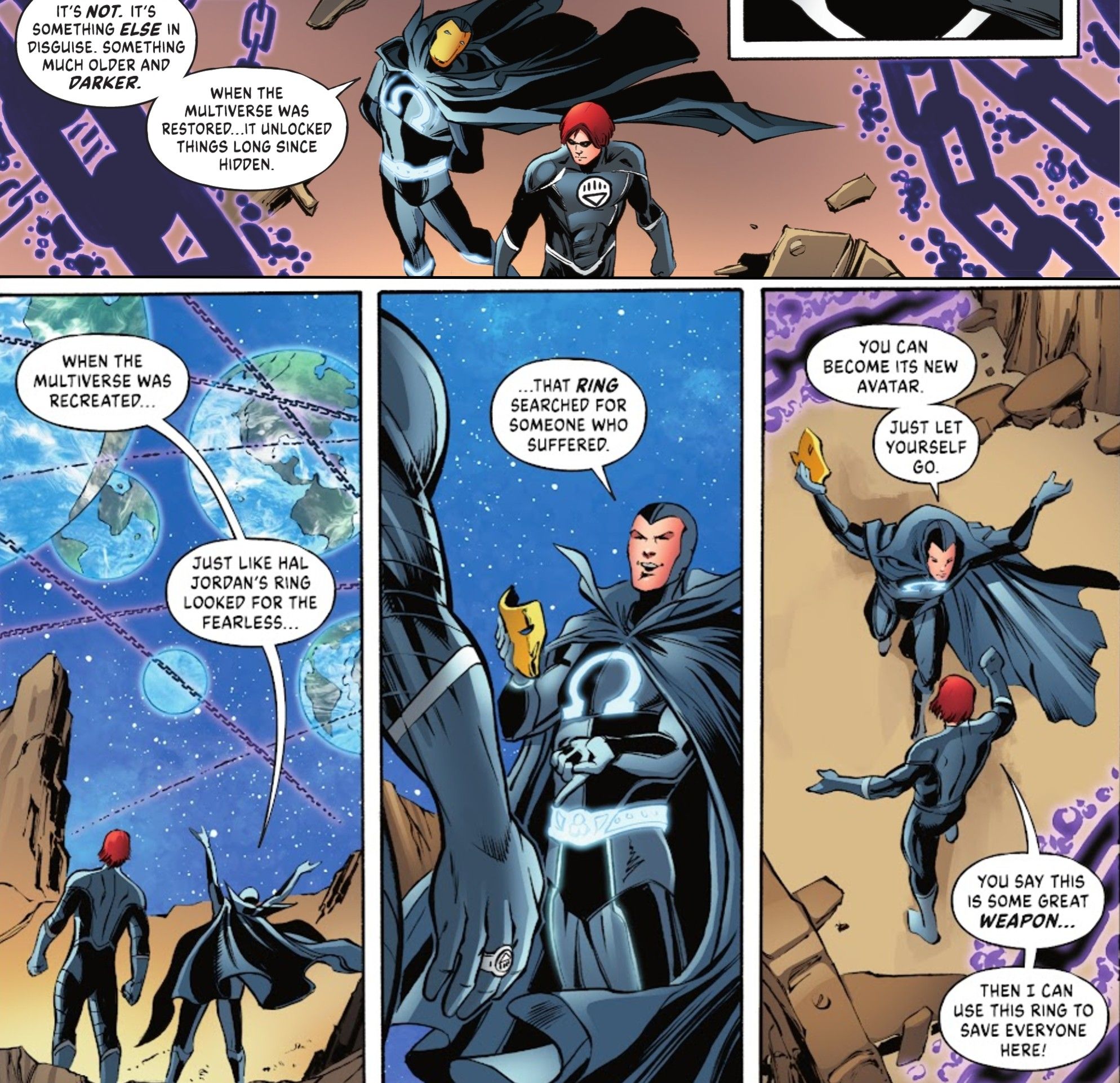 Infinite Frontier Darkseid Omega Lantern