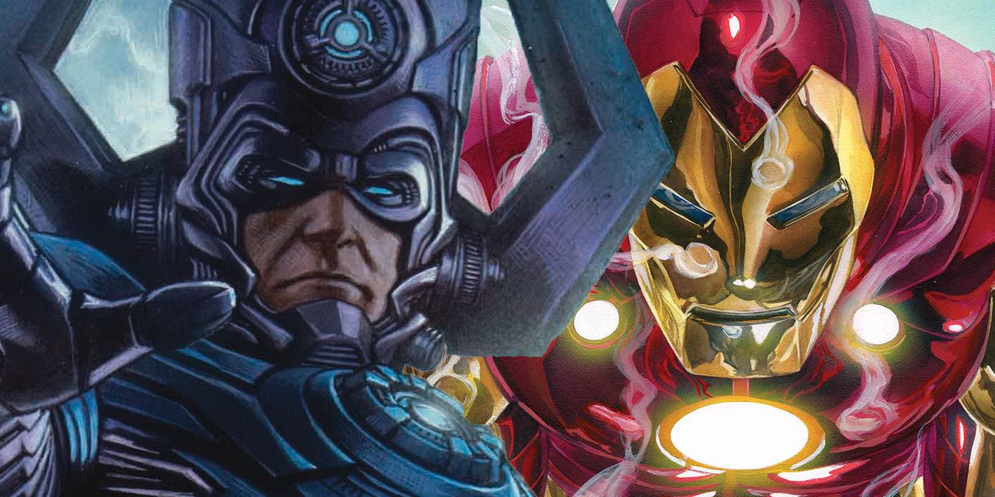 Iron Man Galactus Marvel Comics
