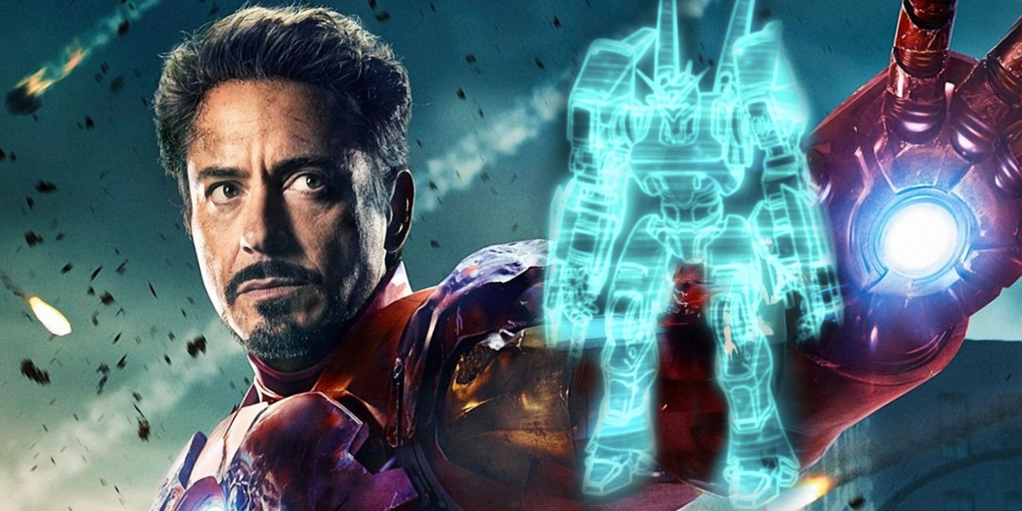 Iron Man in The Avengers and Killmonger's Gundam in What If Episode 6