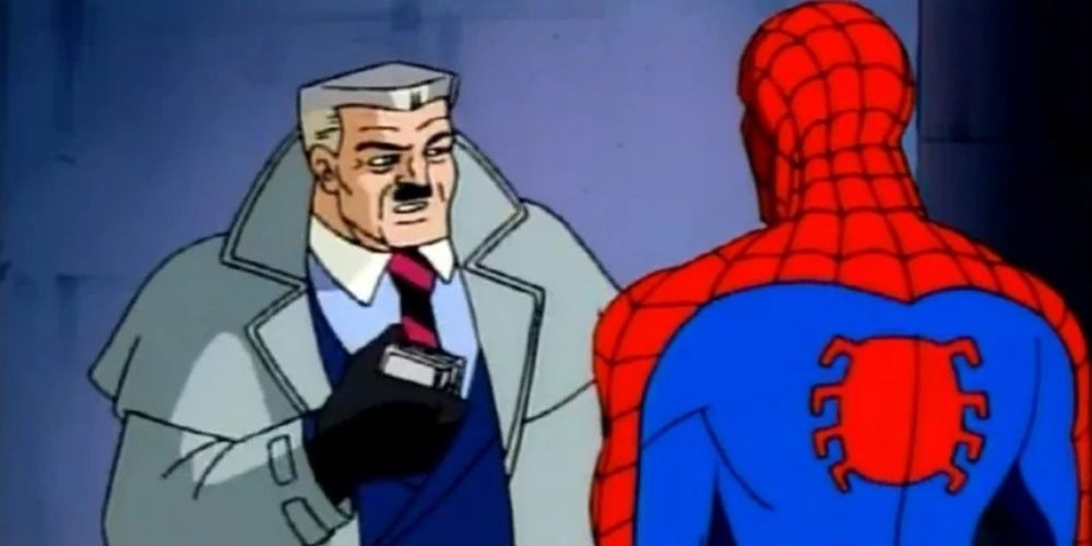 JJJ talks to Spider-Man
