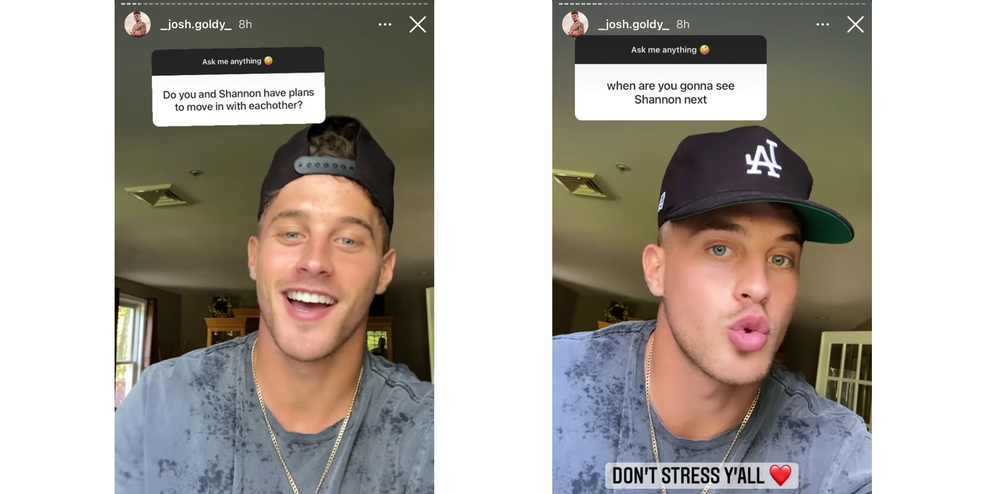 Love Island Usa Josh Reveals Plans To Move In With Shannon 