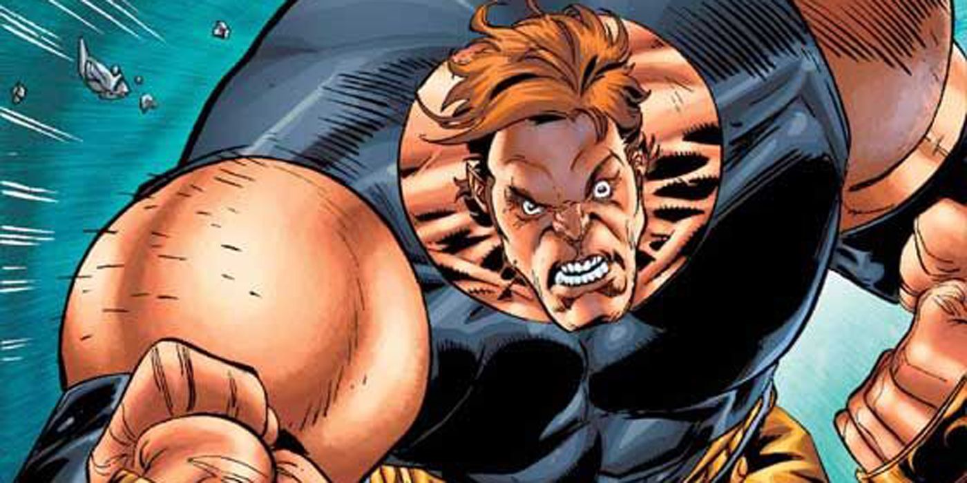 Juggernaut charging as a member of the X-Men.