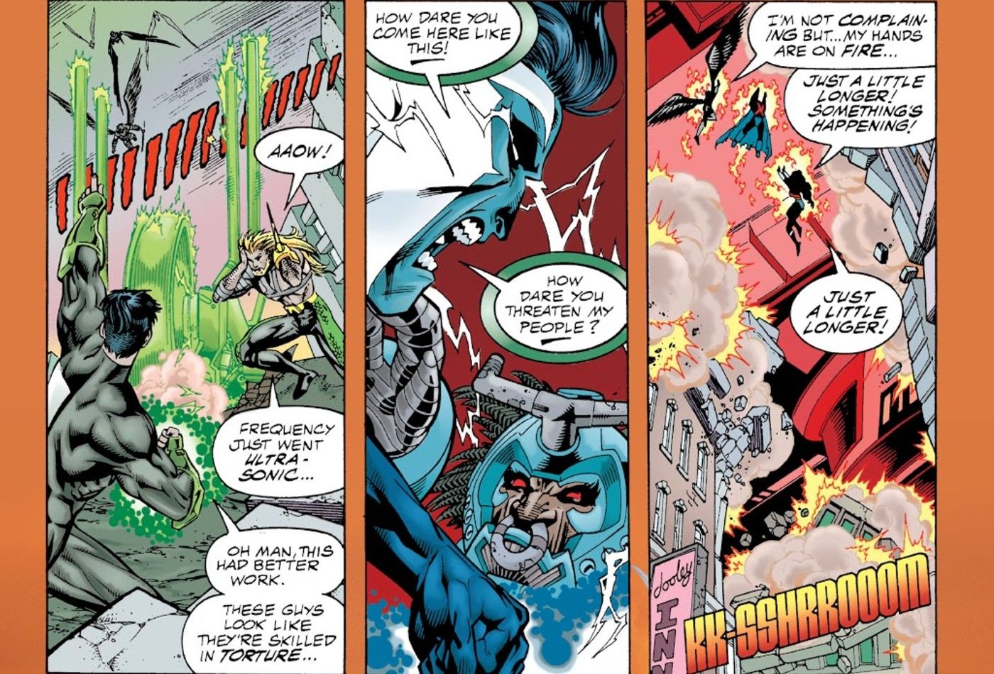 Justice League Fight Angels