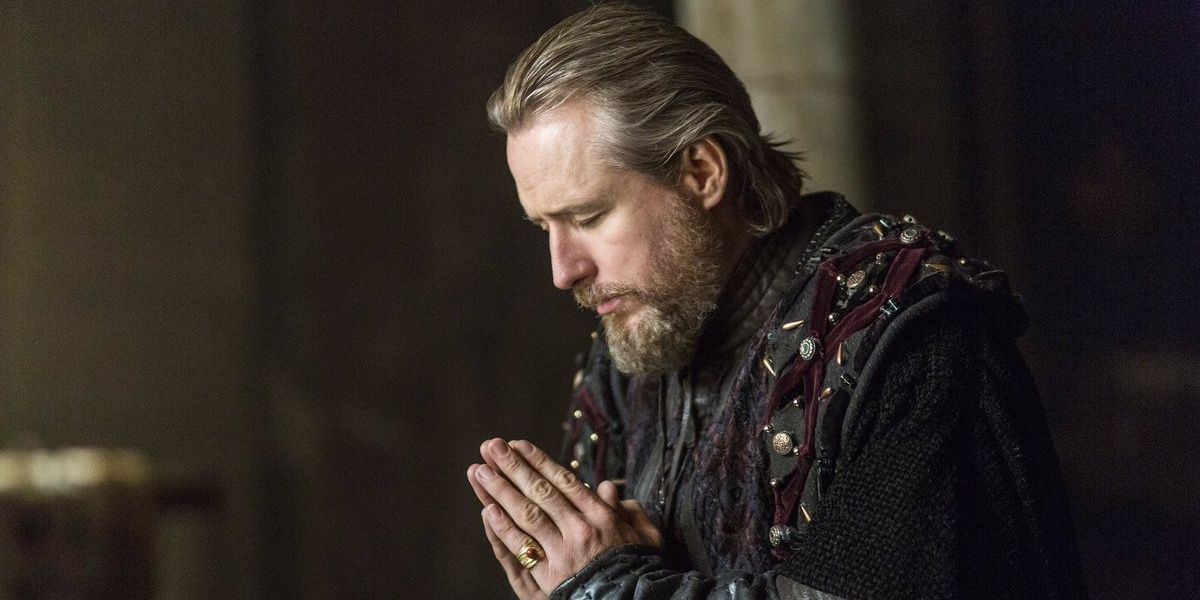 King Ecbert asks God if he'll go to hell in Vikings
