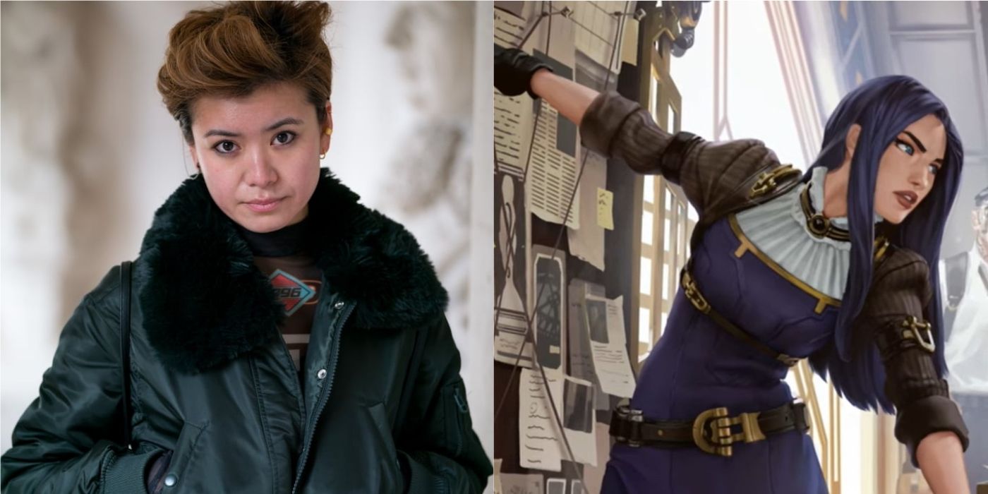 Katie Leung and Caitlyn in Arcane
