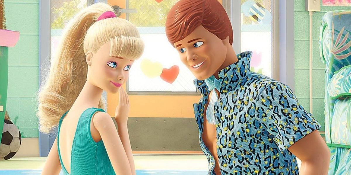 Ken and Barbie first meeting in Toy Story 3