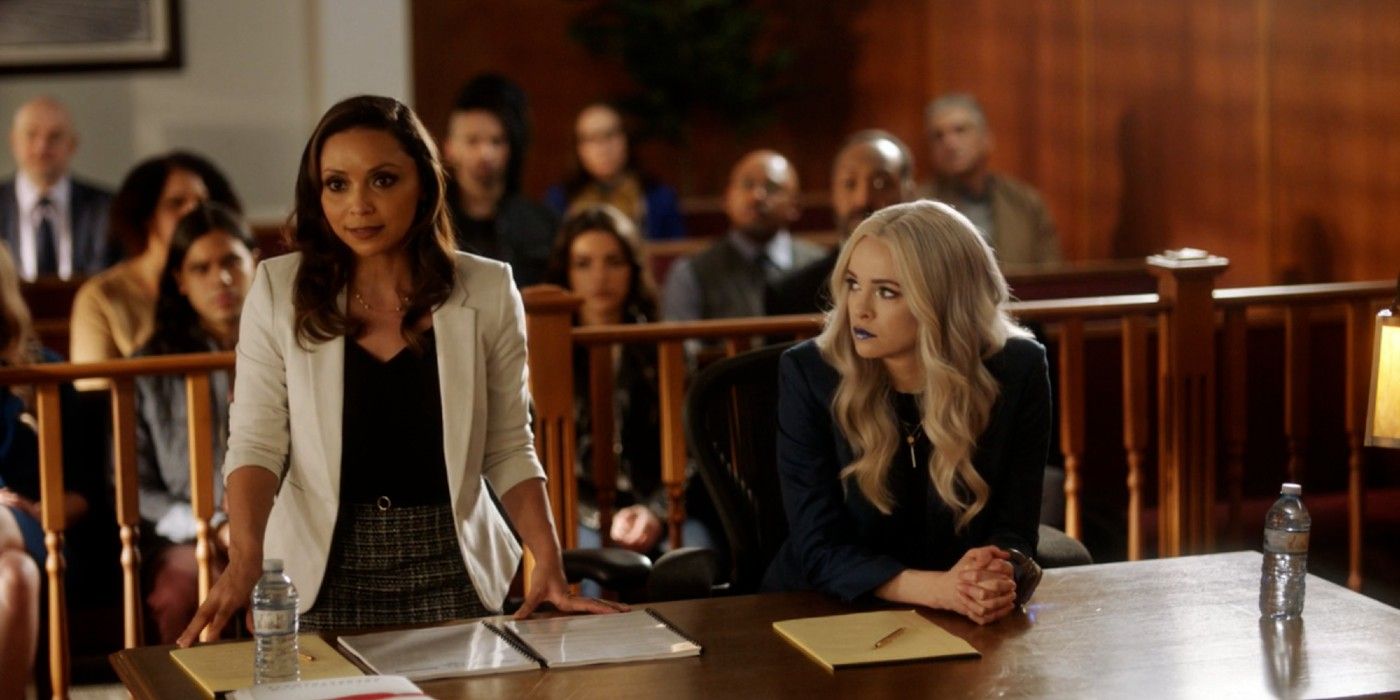 Cisco with Horton as her lawyer in court