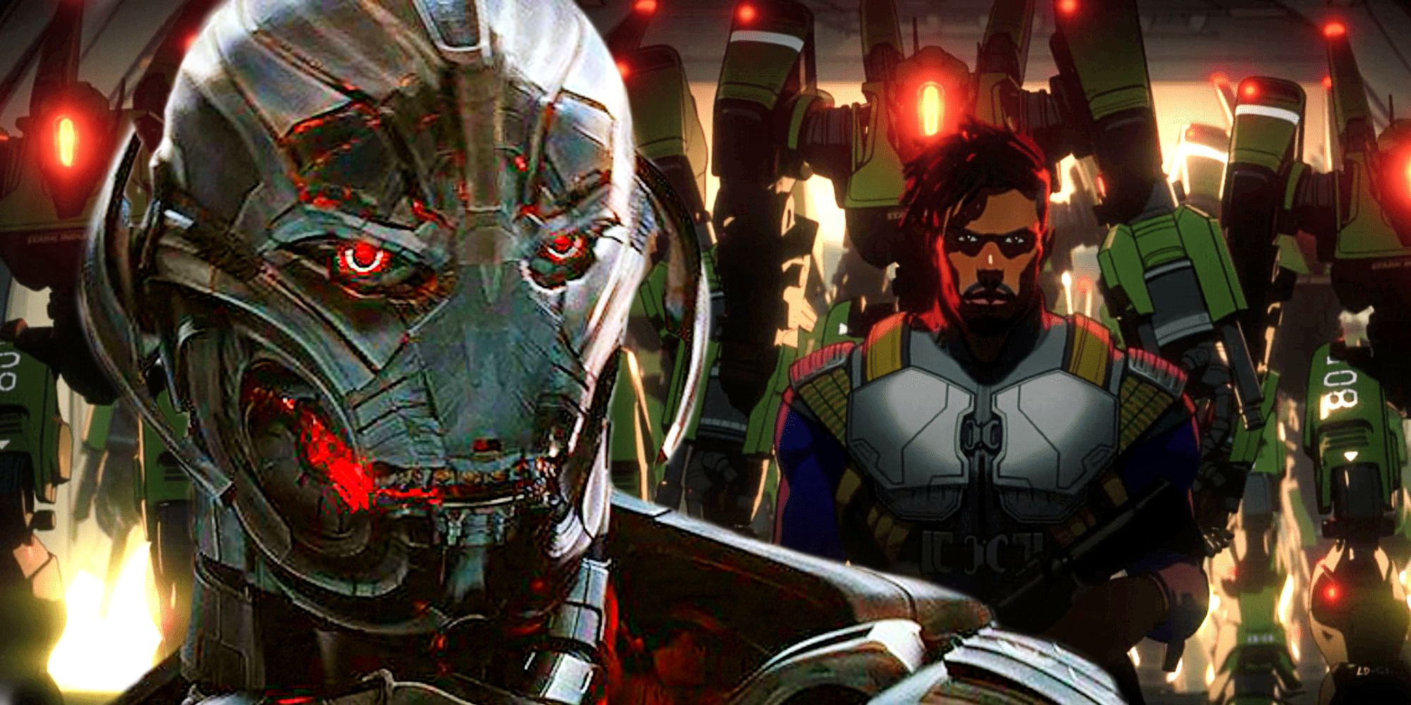 Killmonger Gundam Army in What If Episode 6 and Ultron