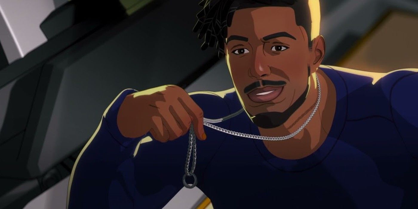 Killmonger showing off his ring in Marvel's What If...?