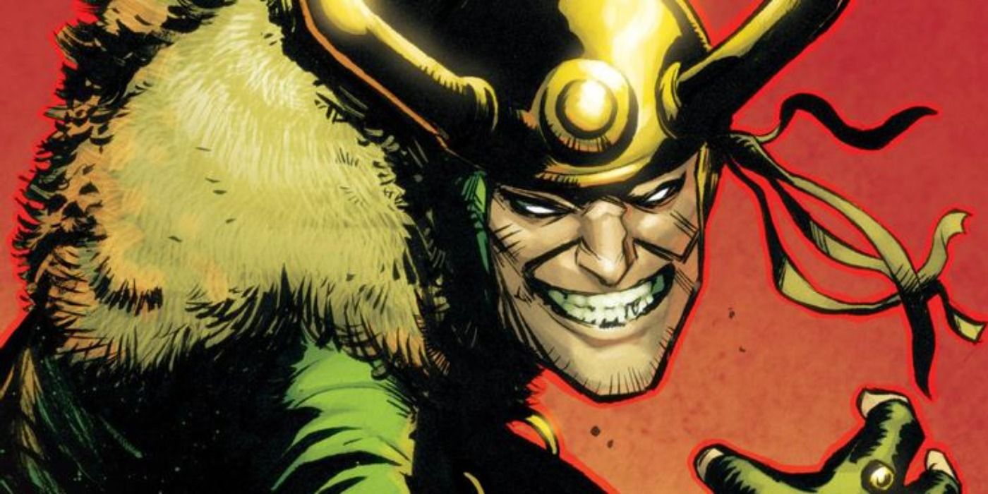 King Loki prepares to attack in Marvel Comics.