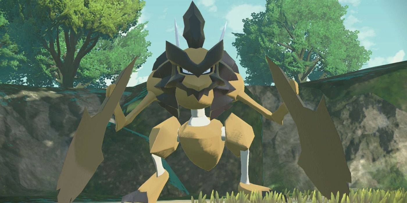 Kleavor in Pokémon Legends: Arceus.