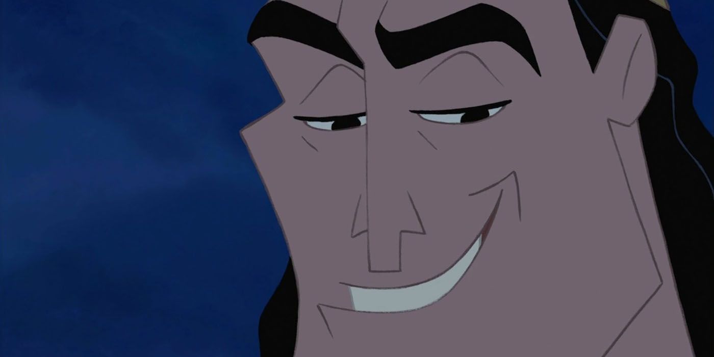 Kronk in Disney The Emperor's New Groove saying the iconic meme line "Aw yeah, it's all coming together."
