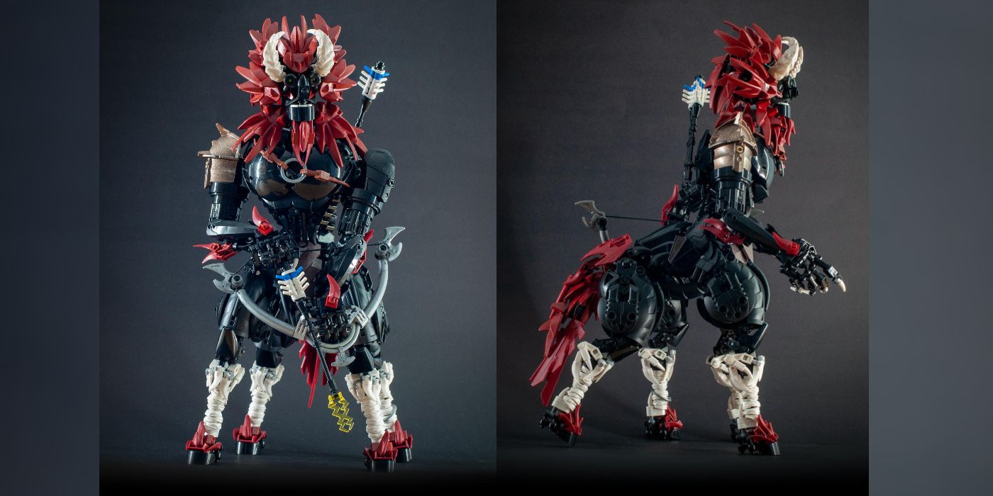 LEGO Breath Of The Wild Lynel Has Strong Bionicle Energy