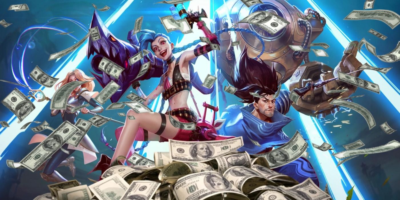 League of Legends Money Pile
