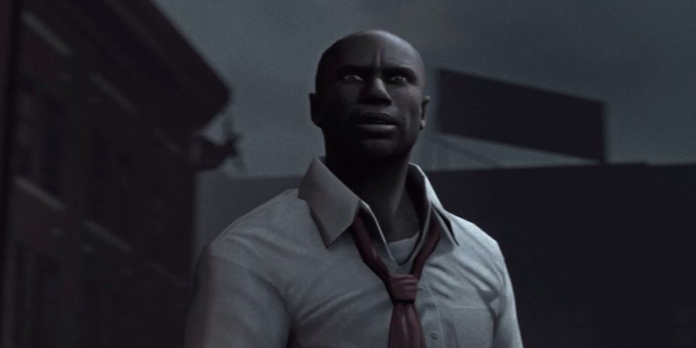 Screenshot of Louis from Valve's Left 4 Dead video game.
