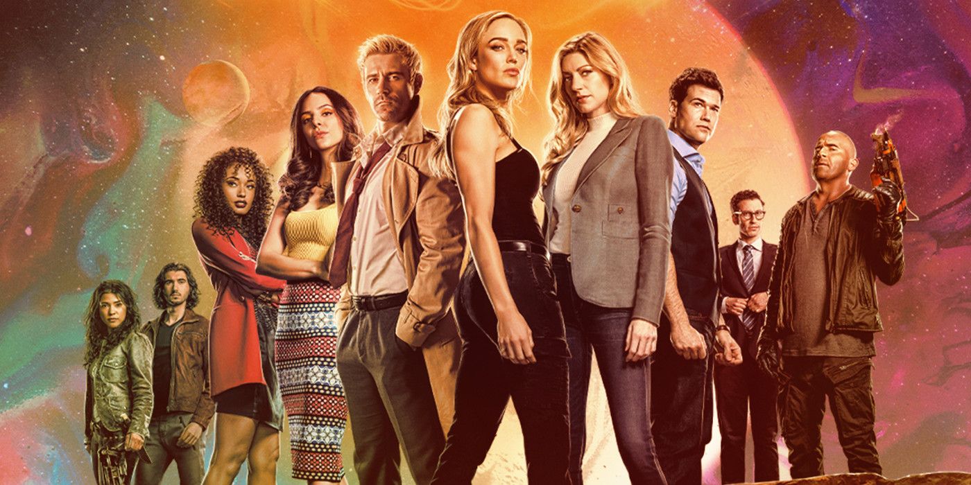 Legends of Tomorow Season 6 Cast Poster cropped