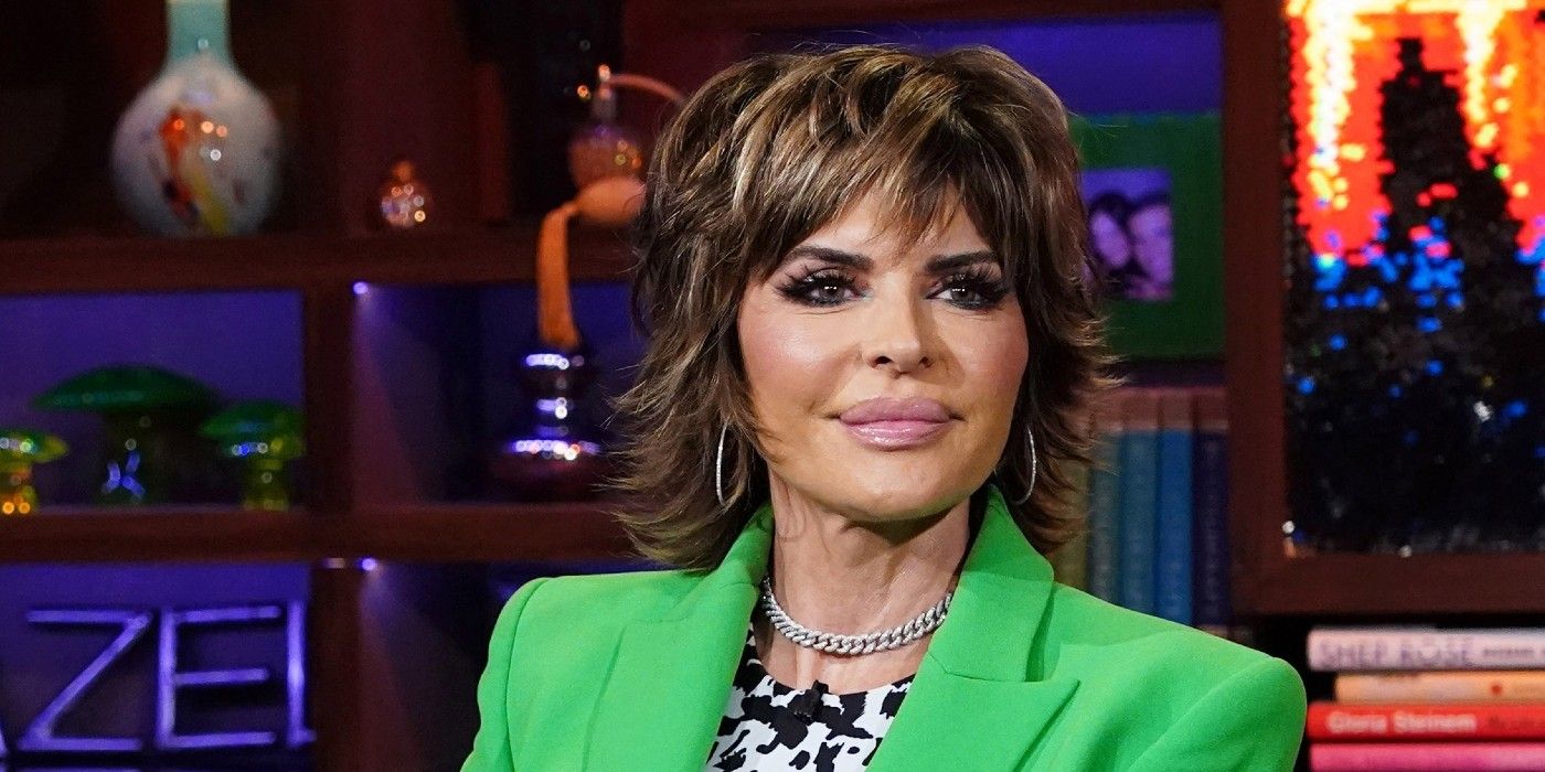 Lisa Rinna from The Real Housewives of Beverly Hills on Watch What Happens Live