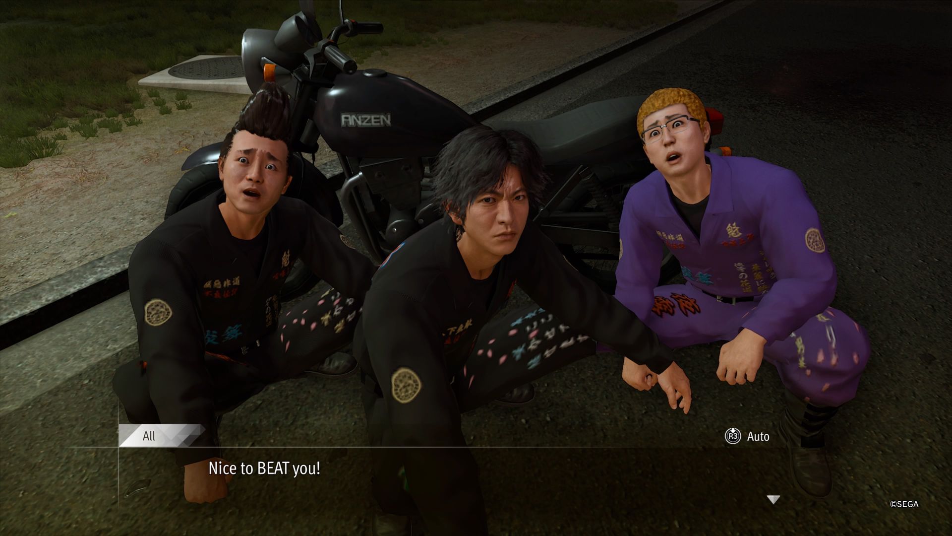 Lost Judgment Biker Gang