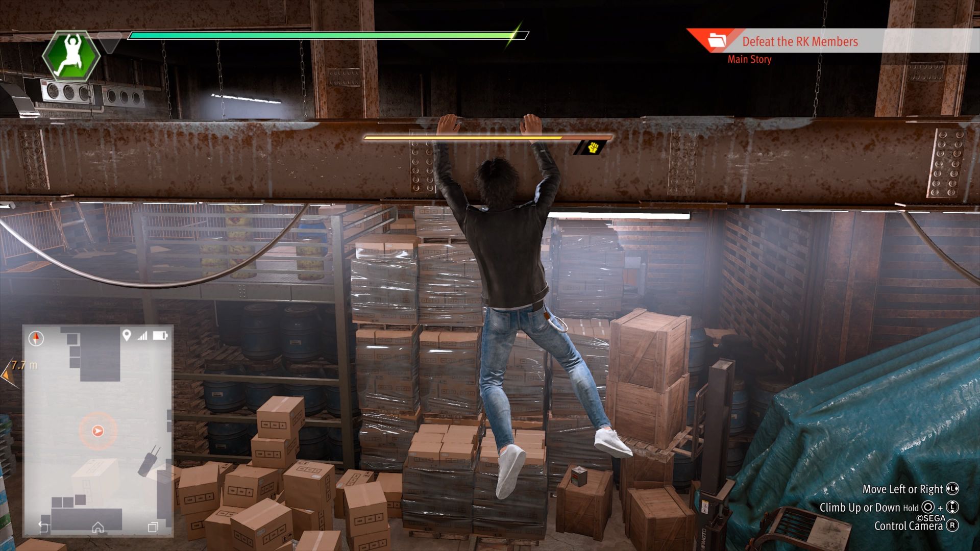 Lost Judgment Parkour