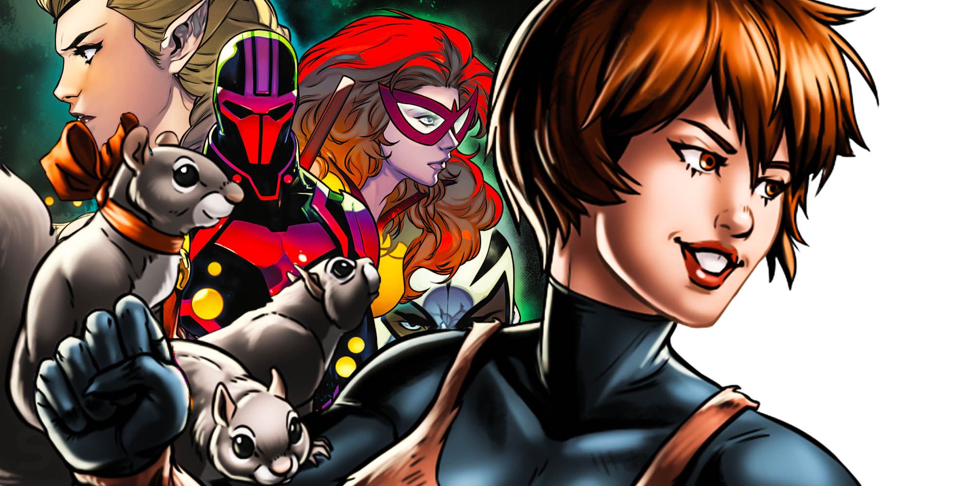 MCU revival of New Warriors and Squirrel girl