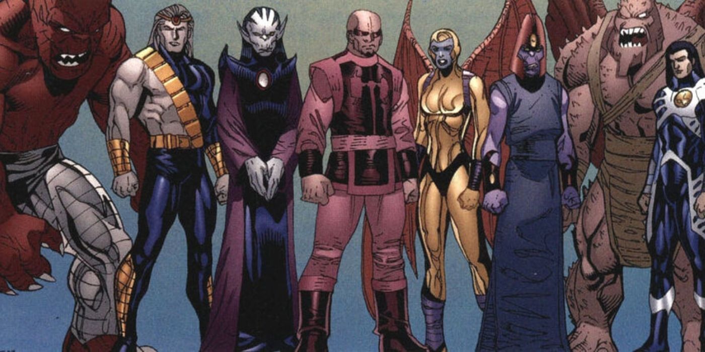 The Deviants as seen in Marvel comics