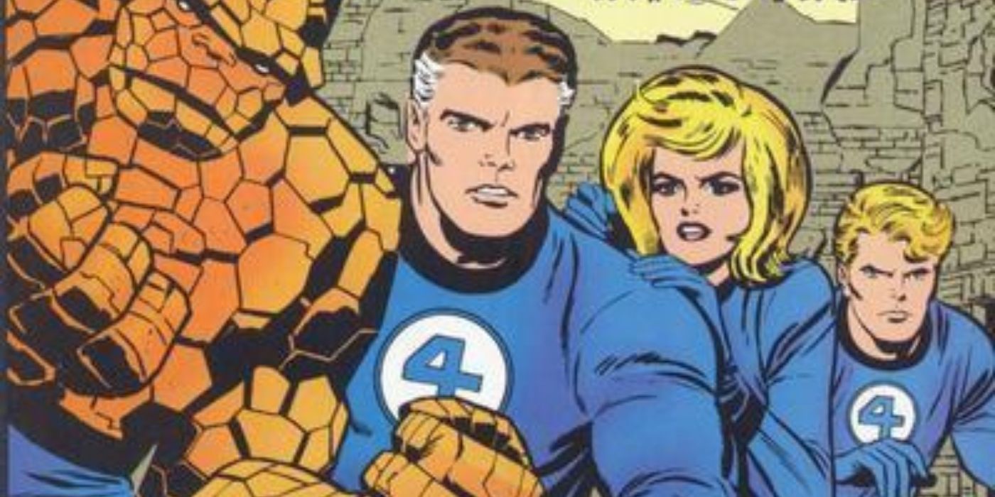 The Fantastic Four on the cover of Fantastic Four #45