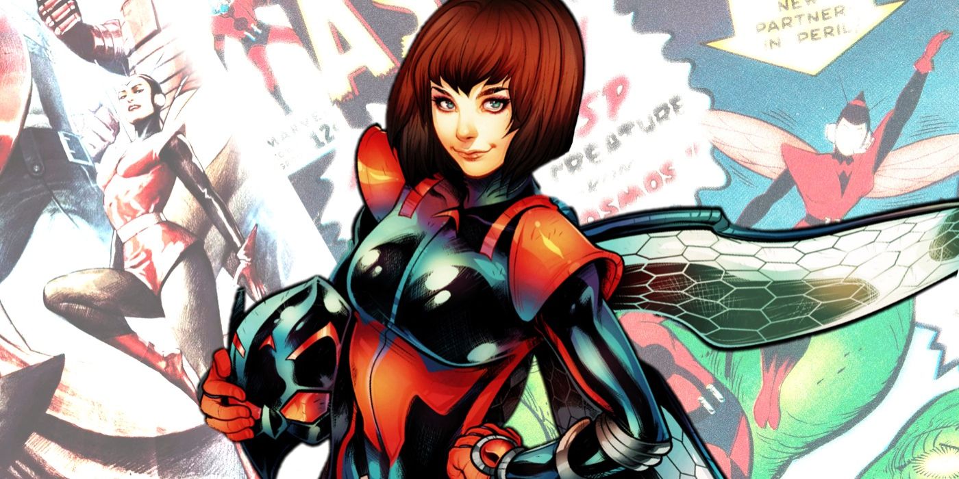 adia Van Dyne poses with her helmet off in the Unstoppable Wasp Marvel comic book.