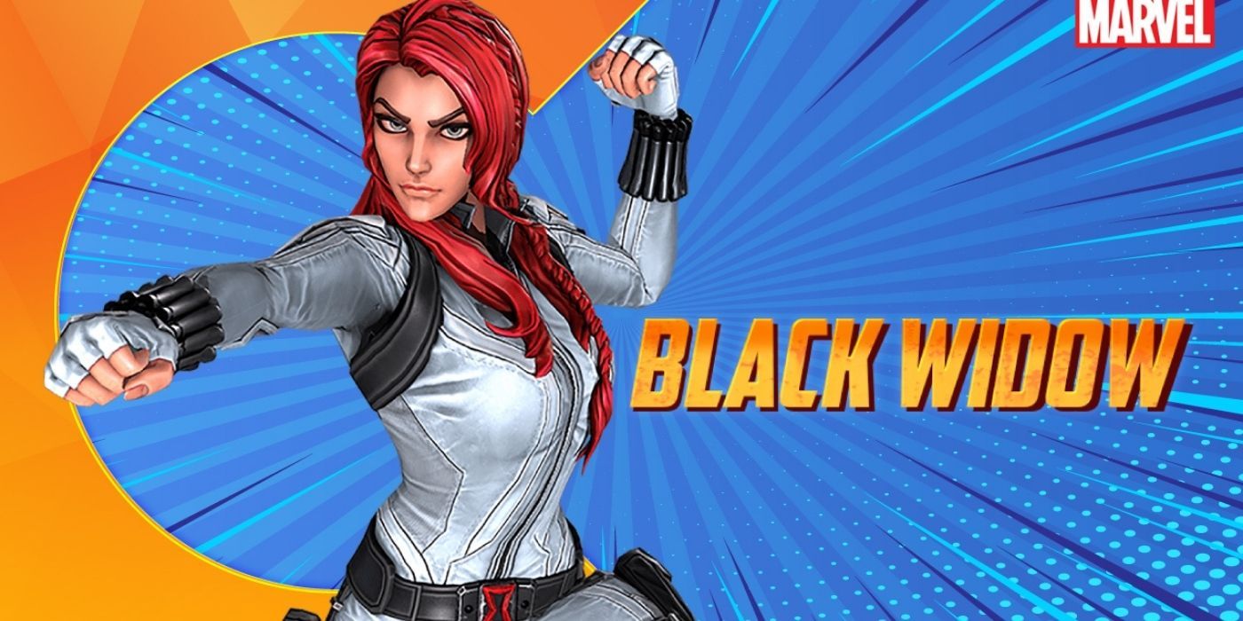 Black Widow snow suit skin in Marvel Strike Force
