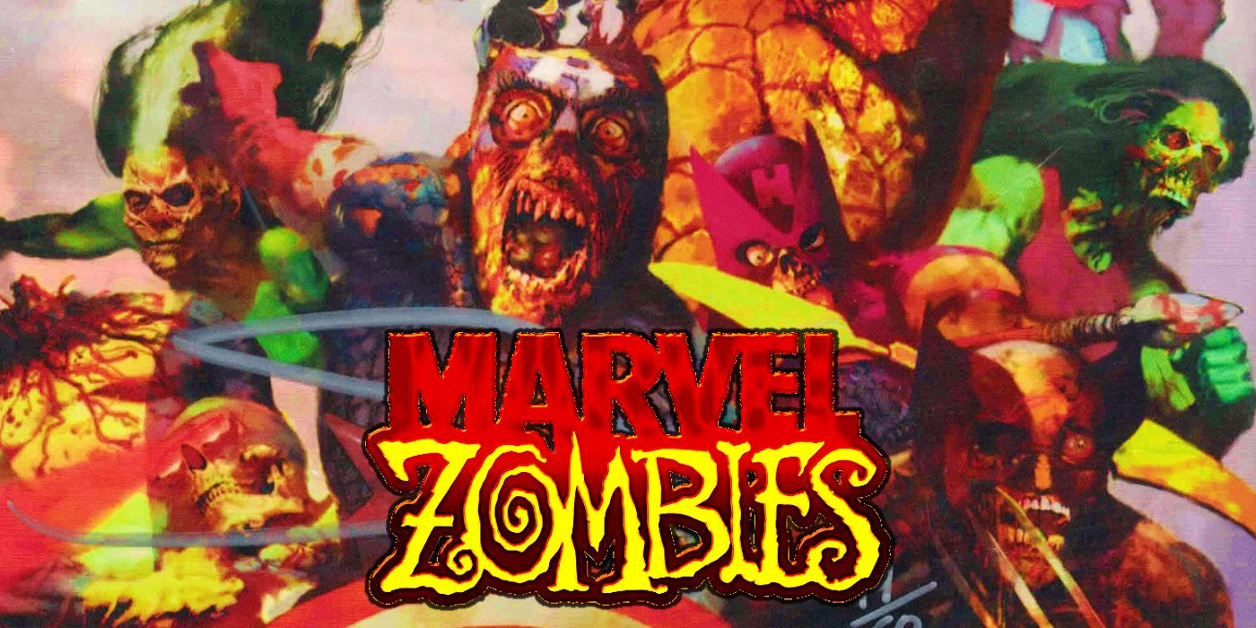 The cover of Marvel Zombies comic