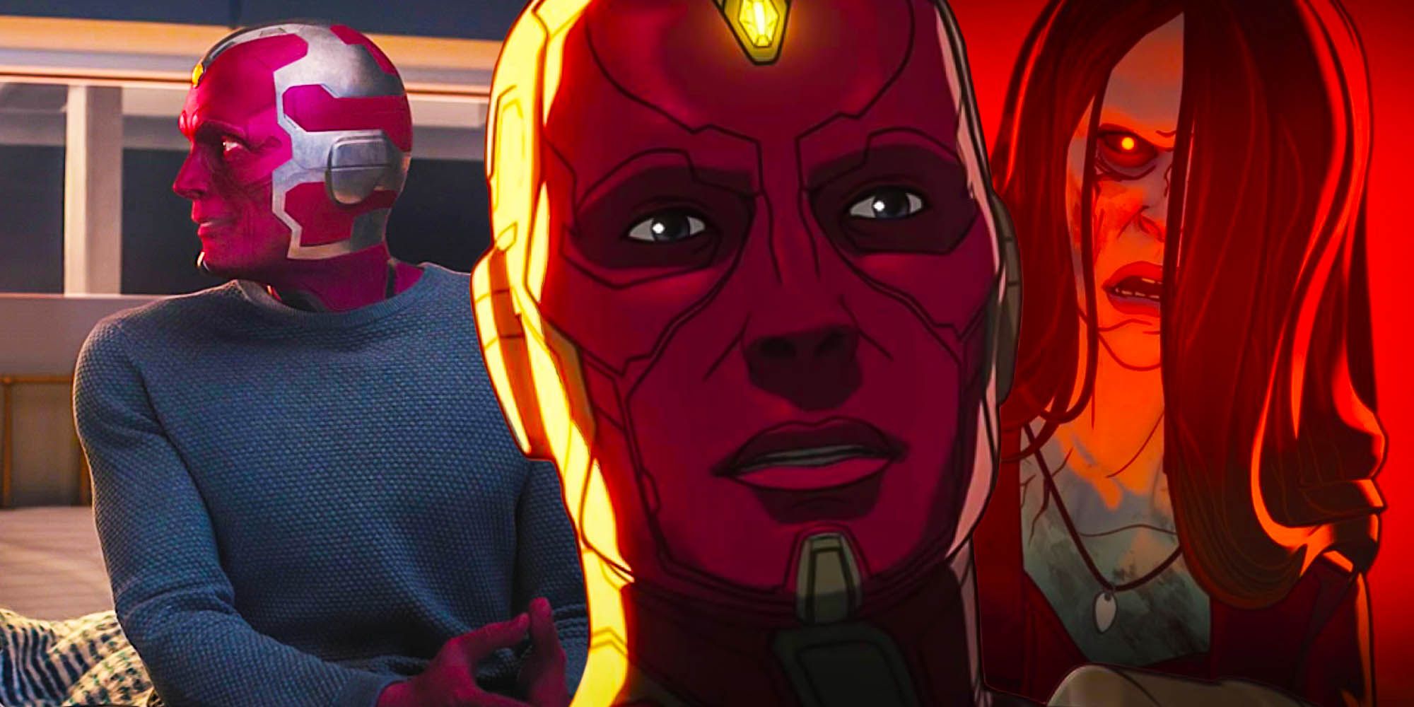 Marvel what if Vision zombie wanda Wandavision Vision Grief speech