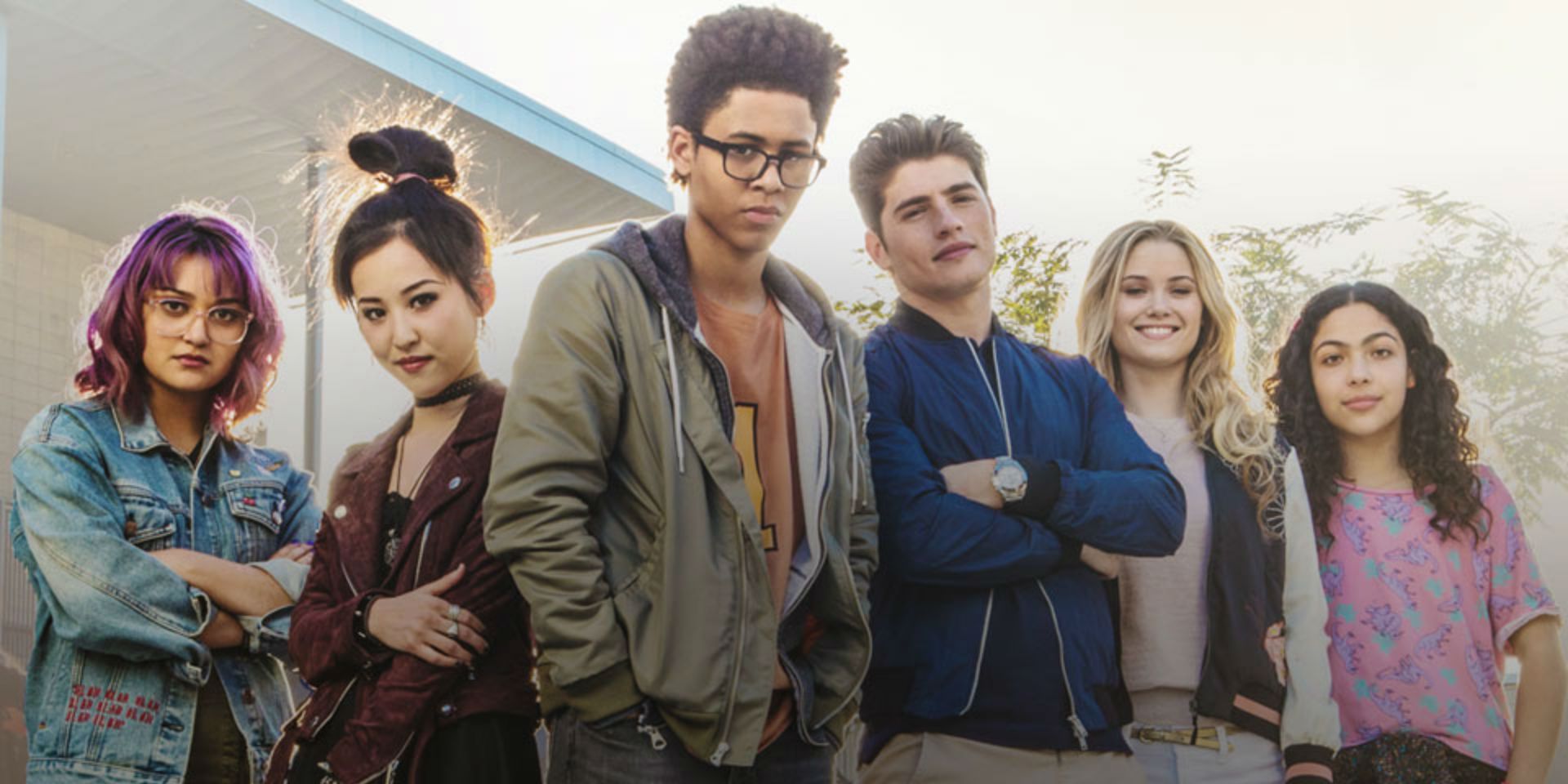 Cast of characters from Marvel's Runaways.