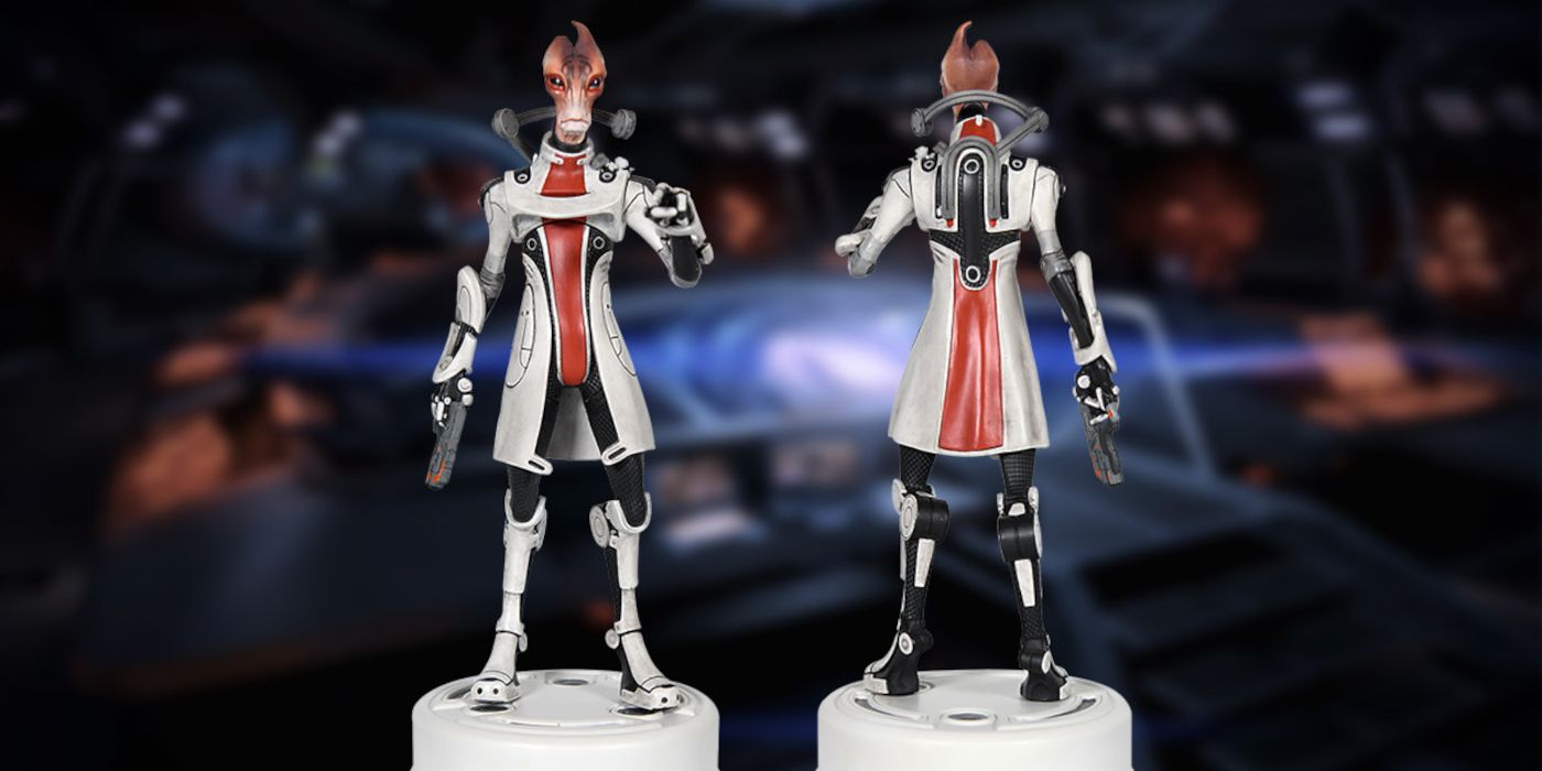 Mass Effect Collector's Edition Mordin Solus Figure Statue Talking Plush Plushie 