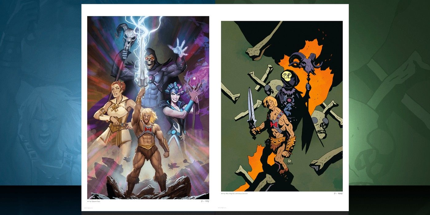 Masters of the Universe Revelation Dark Horse High End Prints (1)
