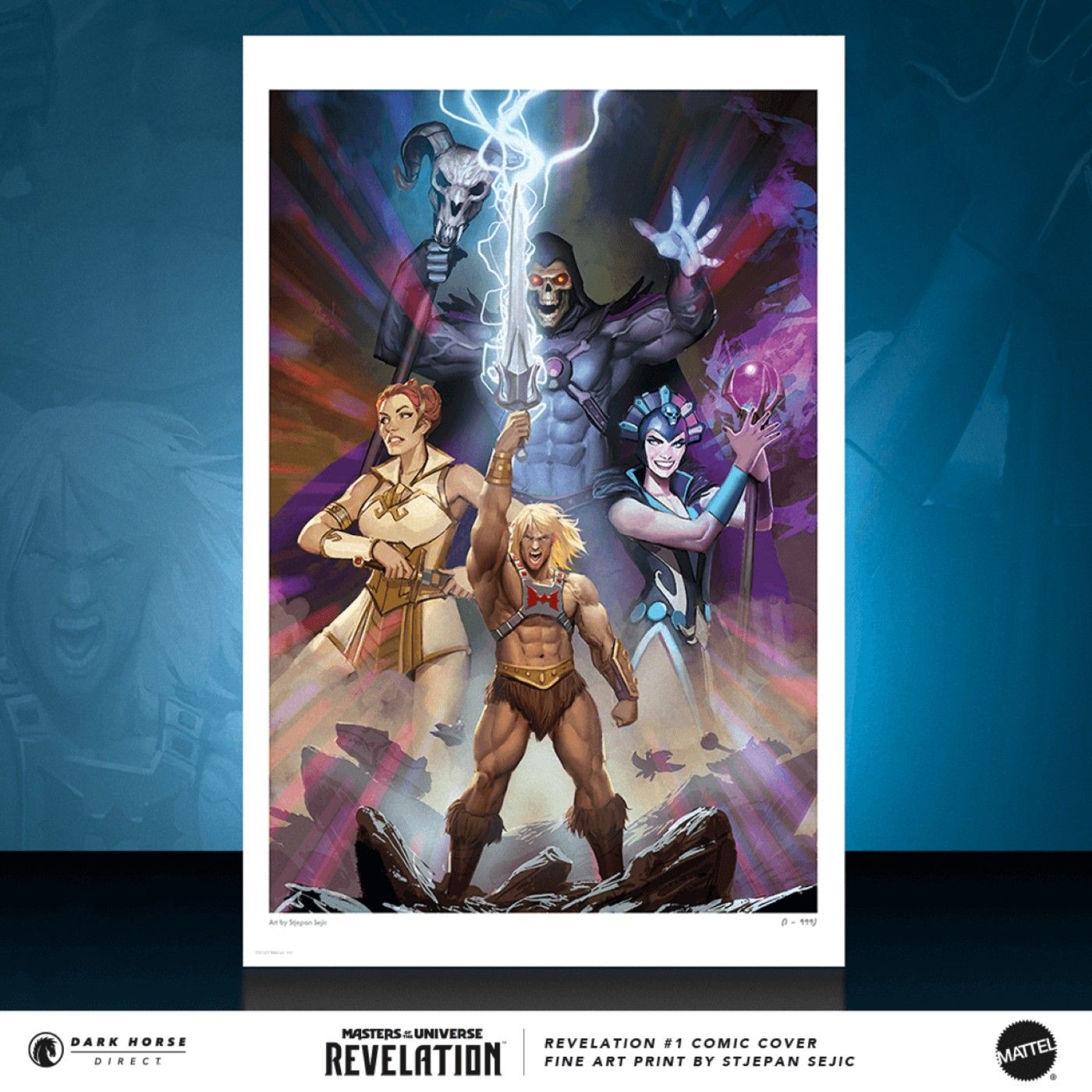 Masters of the Universe: Revelation #1 High End Prints (Exclusive)