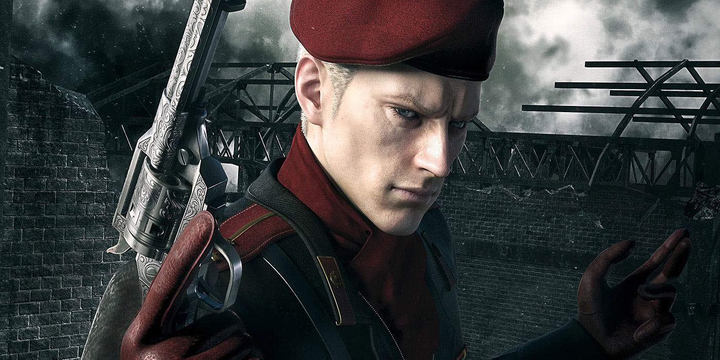 A young Revolver Ocelot during Metal Gear Solid 3
