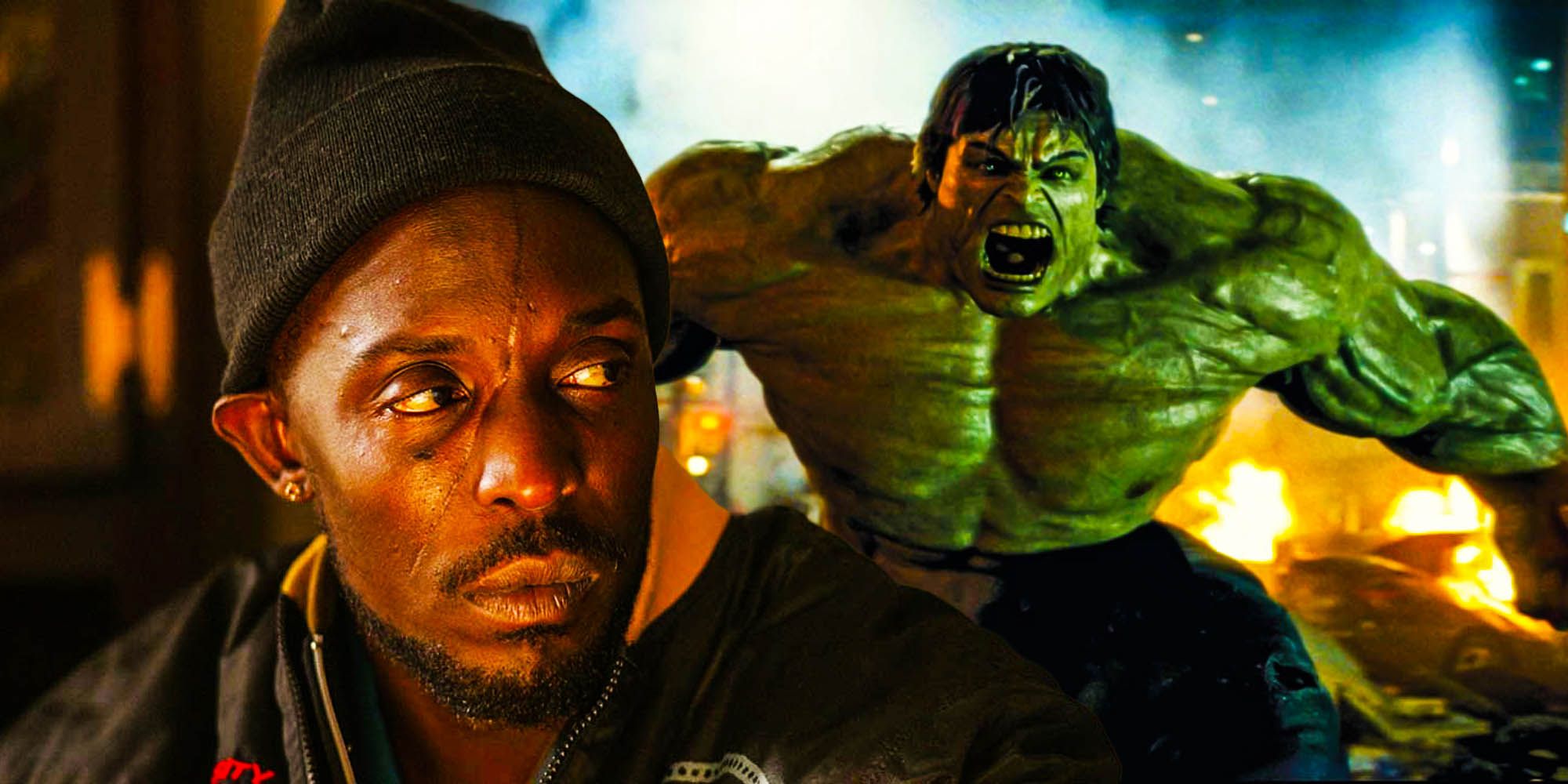 Michael K williams Incredible Hulk Cameo