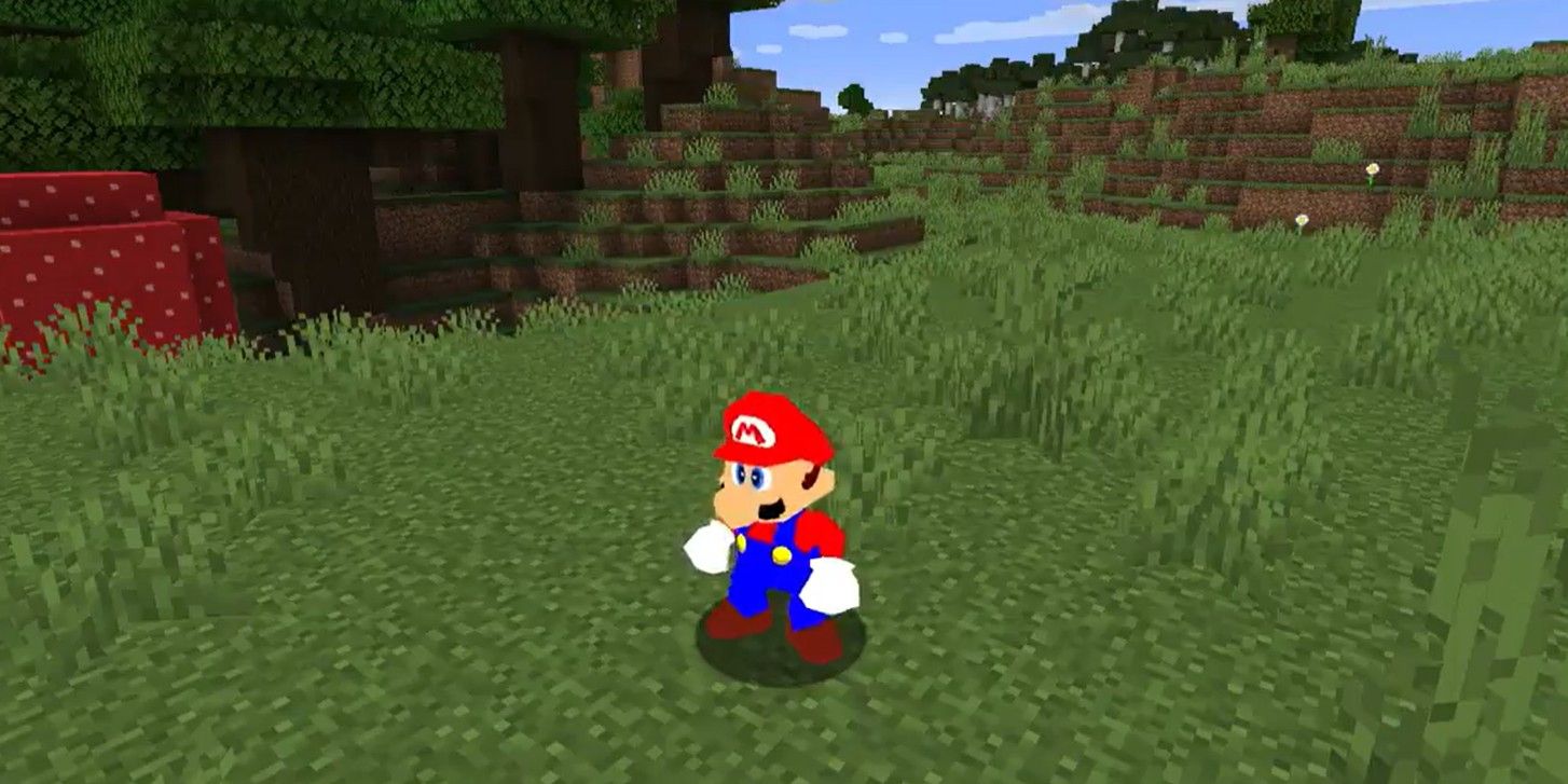 Minecraft Mod Turns Game Into Super Mario 64