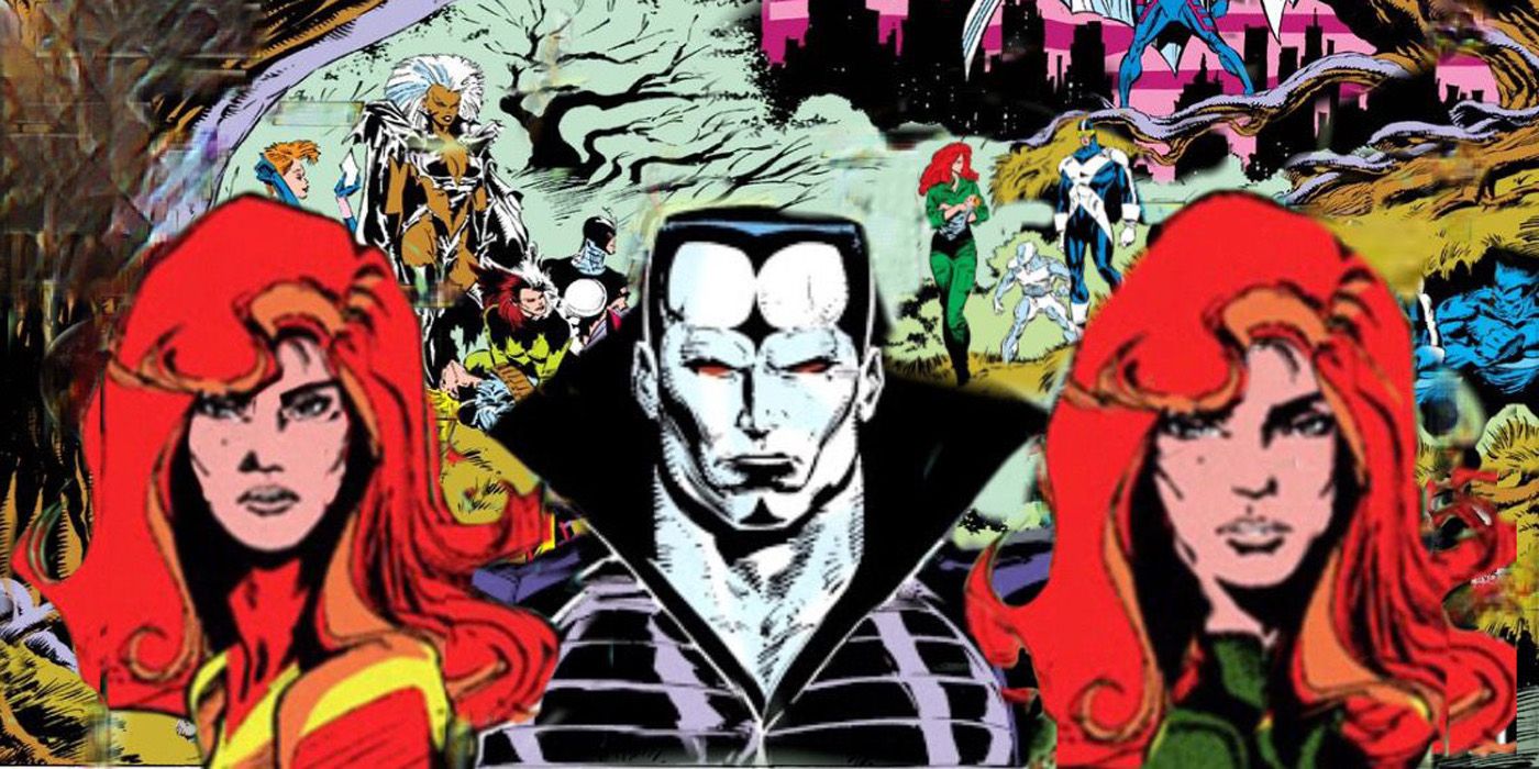 Mister Sinister and Jean Grey clones.