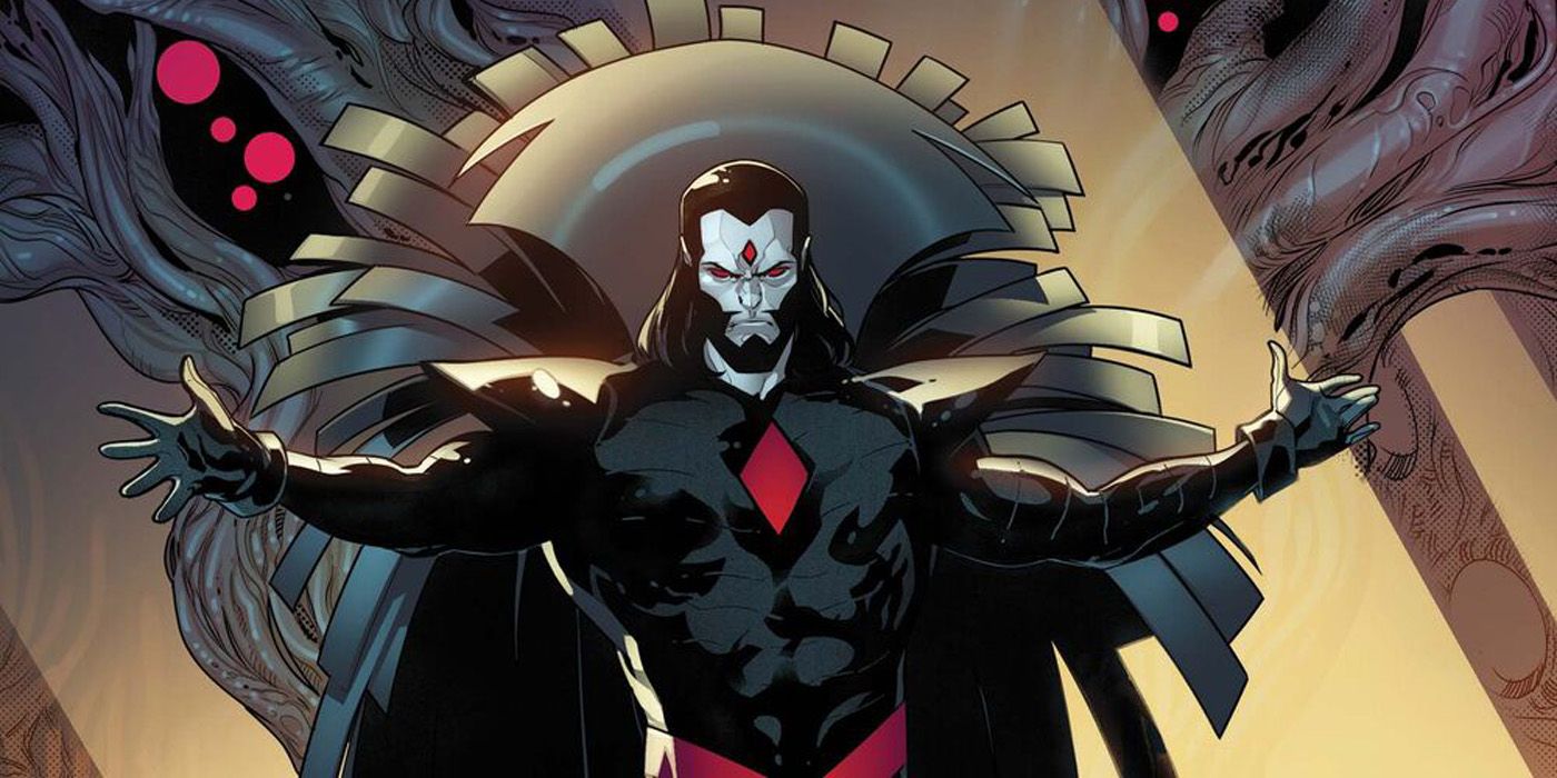 Mr Sinister in his cloning fields in Krakoa.