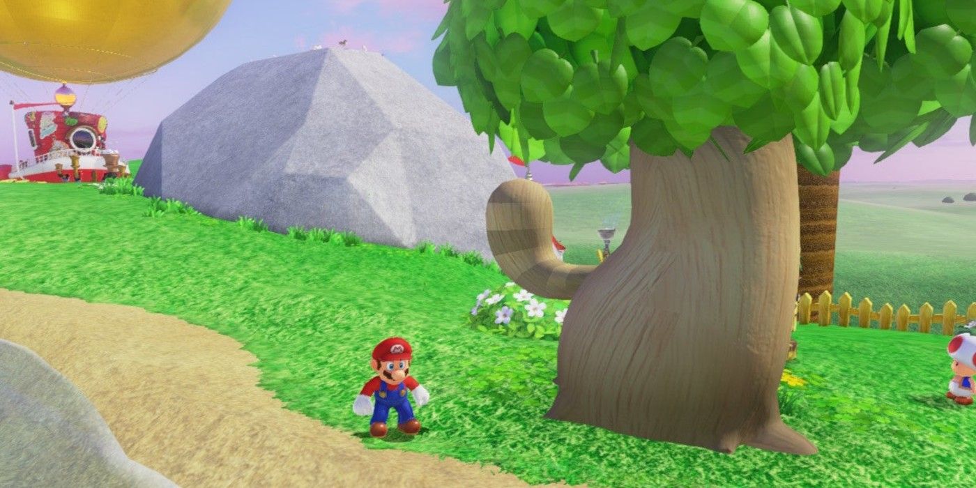 Super Mario Odyssey Clever Easter Eggs in Mushroom Kingdom