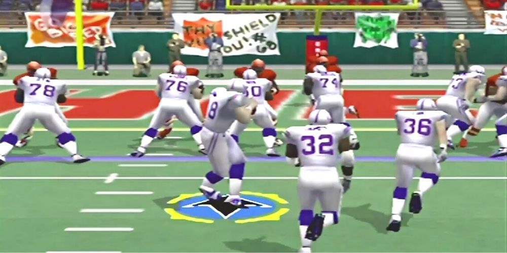 At the time, the graphics of NFL2K1 were some of the best.