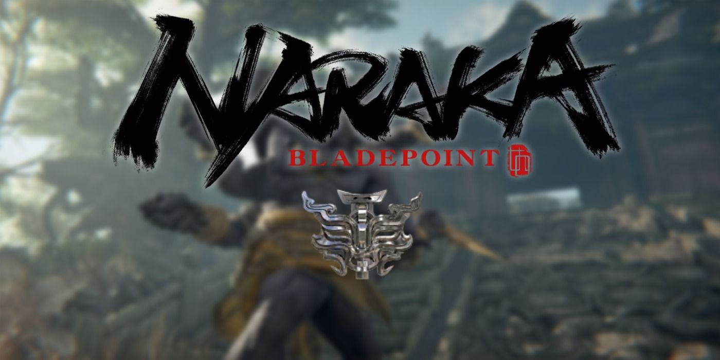 Naraka Bladepoint Emblem Guide Logo Blurred Background