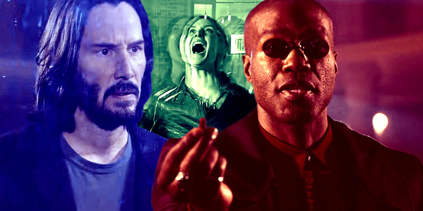 Neo, Trinity, and Morpheus in The Matrix Resurrections