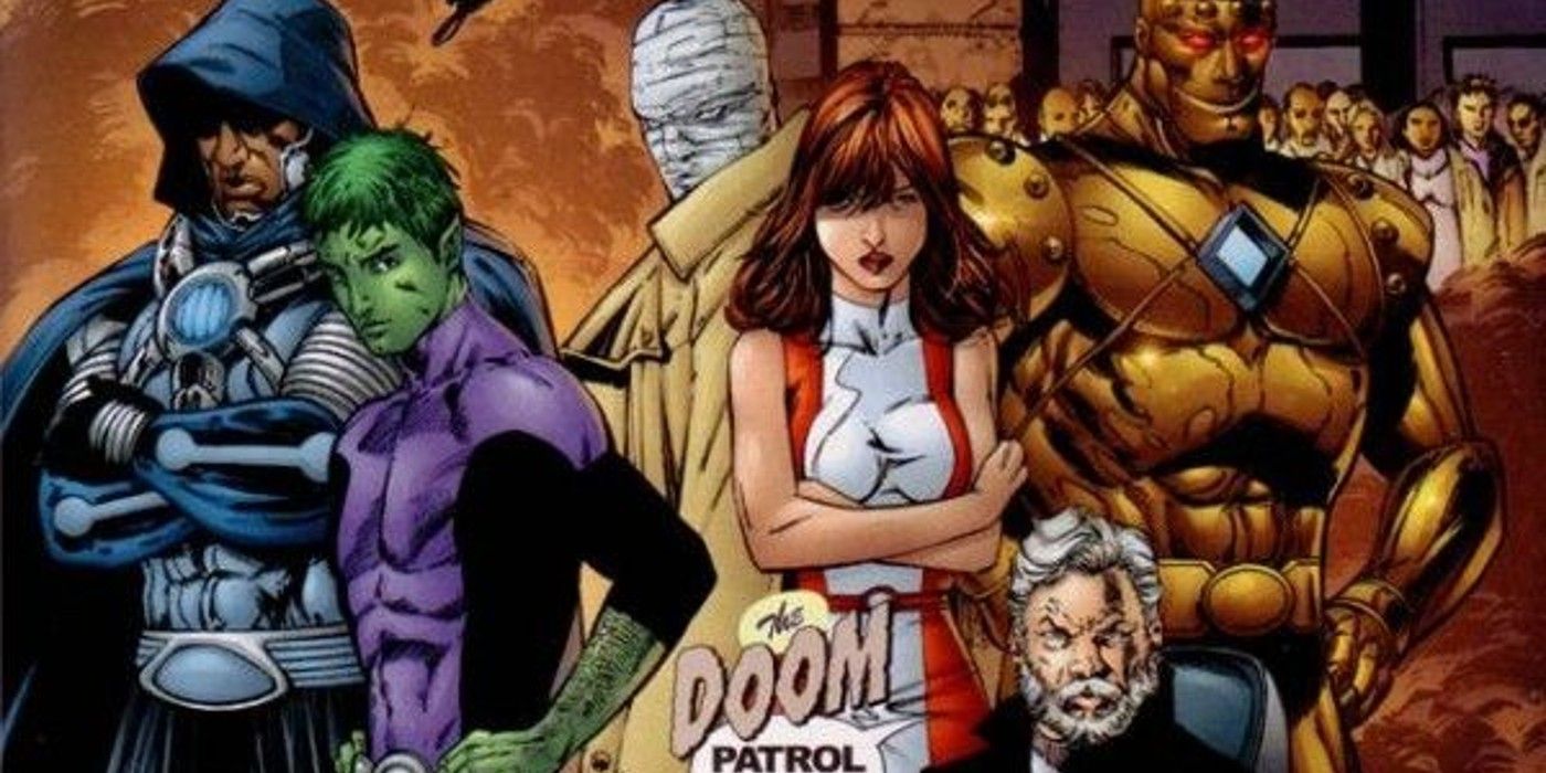 The Doom Patrol roster in the New 52