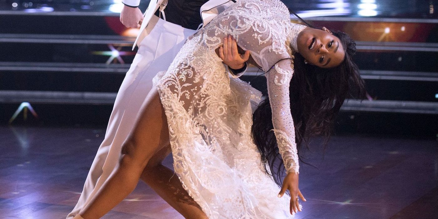 Normani dances on Dancing With the Stars