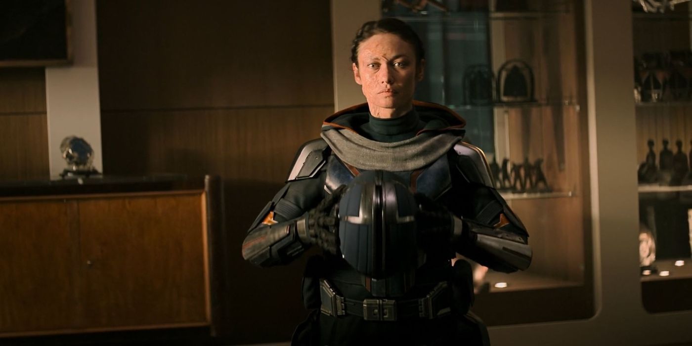 Olga Kurylenko as Antonia Dreykov aka Taskmaster in Black Widow