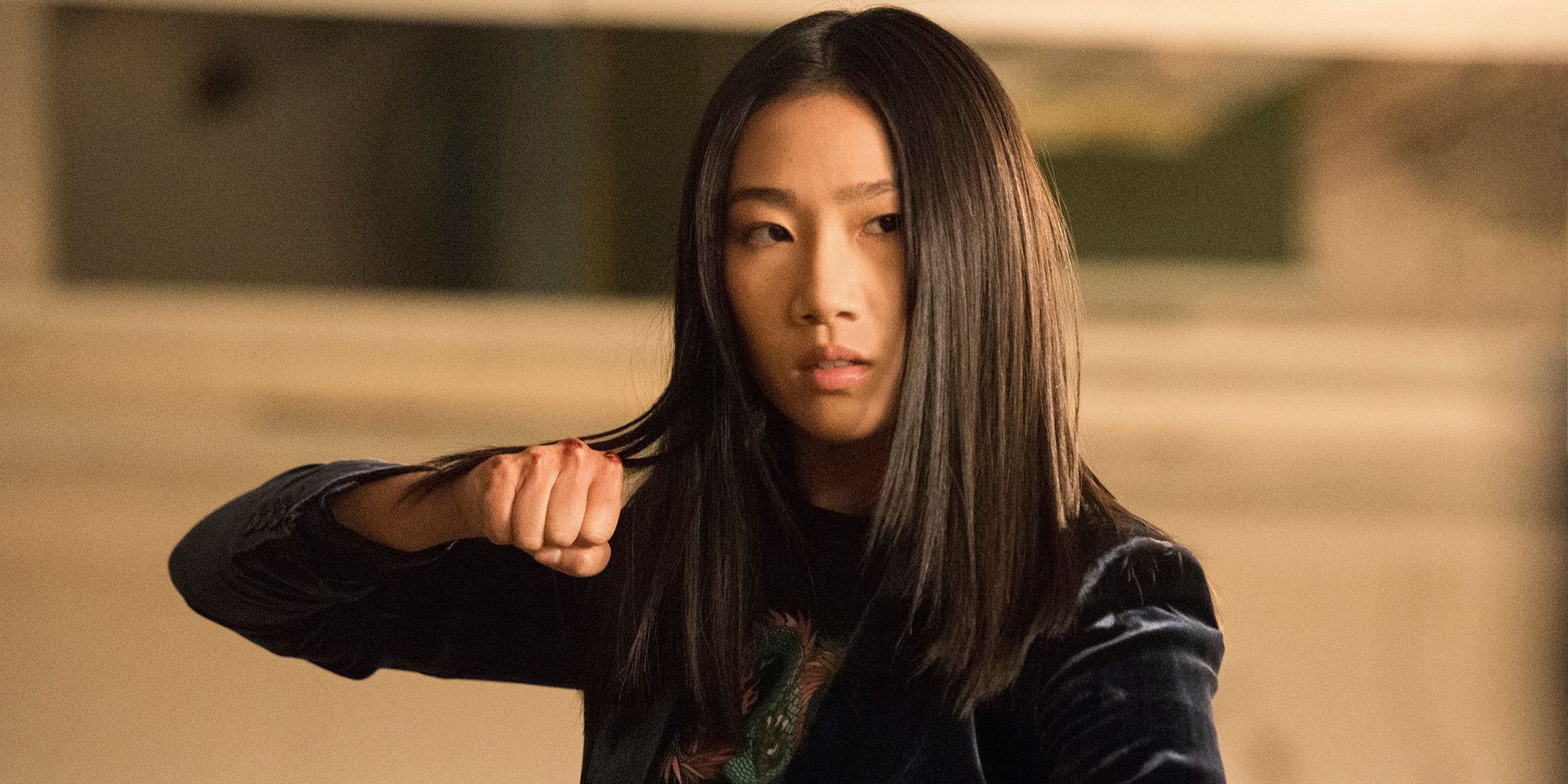 Olivia Liang como Nicky Shen em Kung Fu