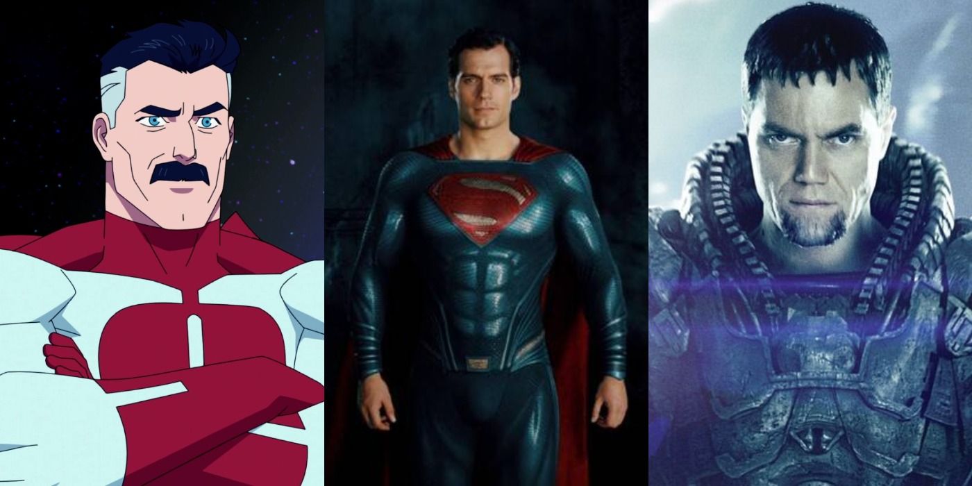 Omni-Man, Superman, and General Zod