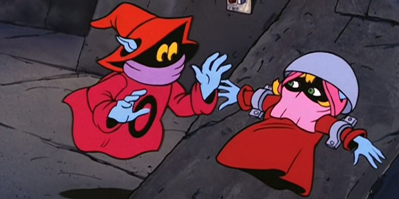 Orko uses his magic to save Dree Elle's life in He-Man &amp; The Masters of the Universe