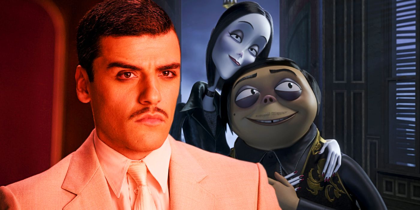 Oscar Isaac in Sucker Punch and Addams Family